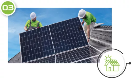 Solarnia Ablauf Montage Installation Schritt 3